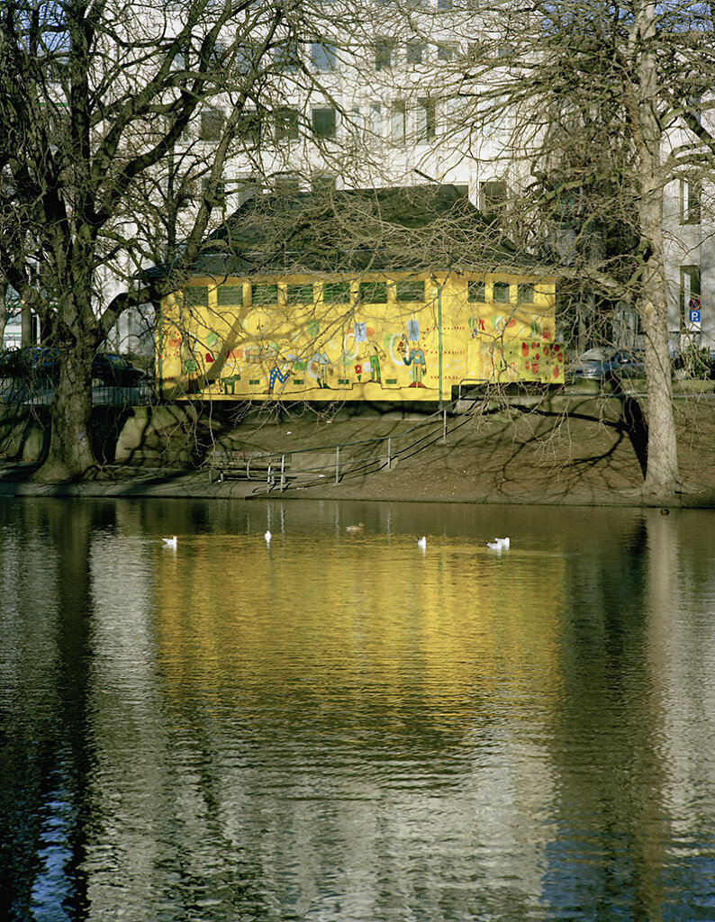 Wandmalerei Köln  Rolf Jahn 2004